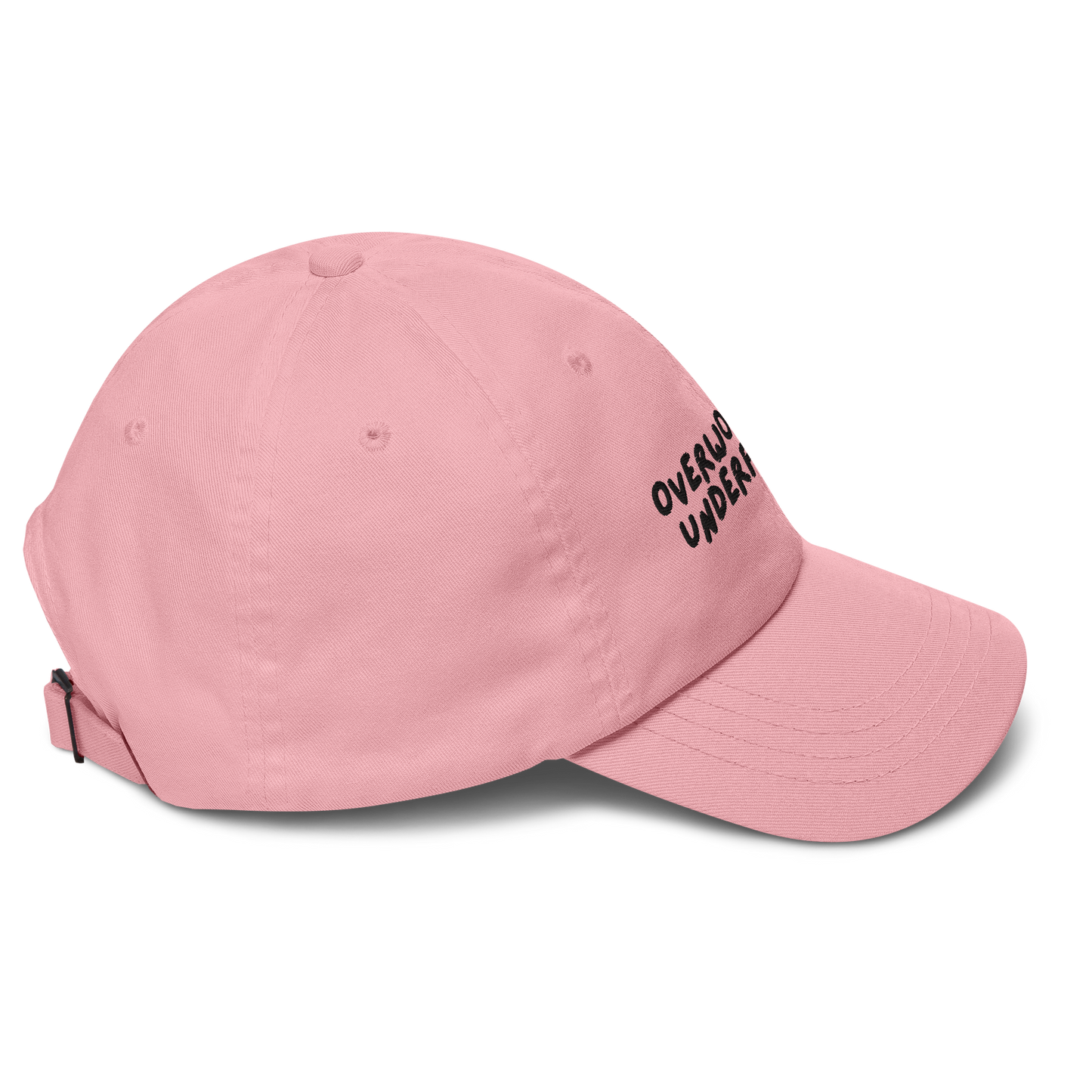 Baseballkappe "Overworked & Underfucked"