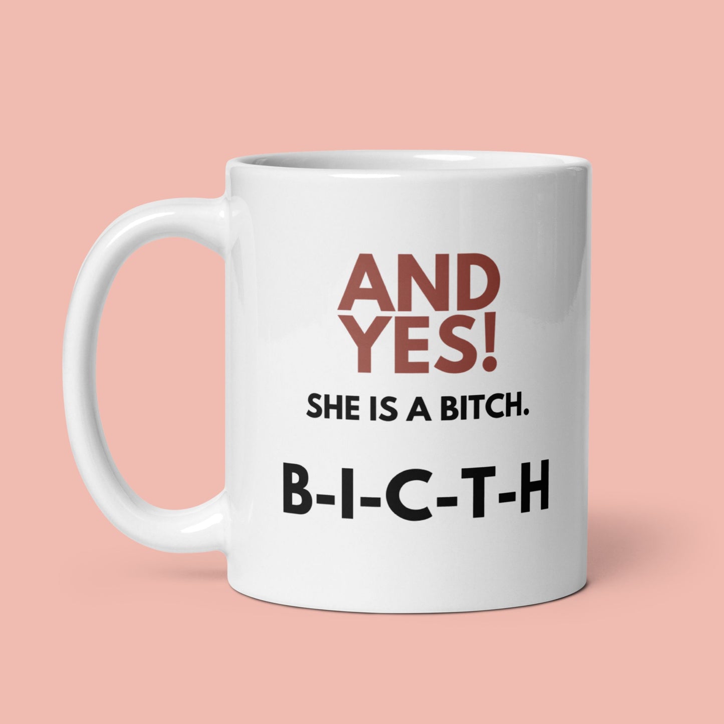 Tasse "B-I-C-T-H"