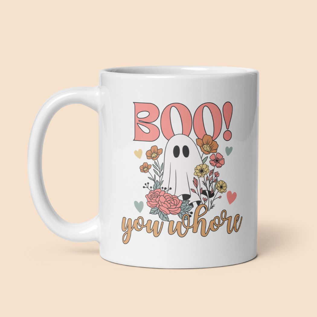 Tasse "Boo You Whore" V2 Halloween