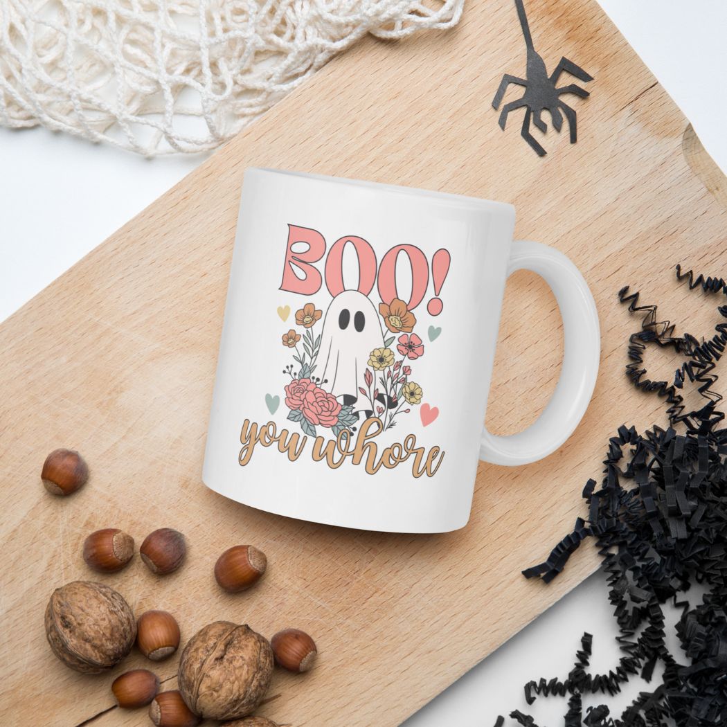 Tasse "Boo You Whore" V2 Halloween