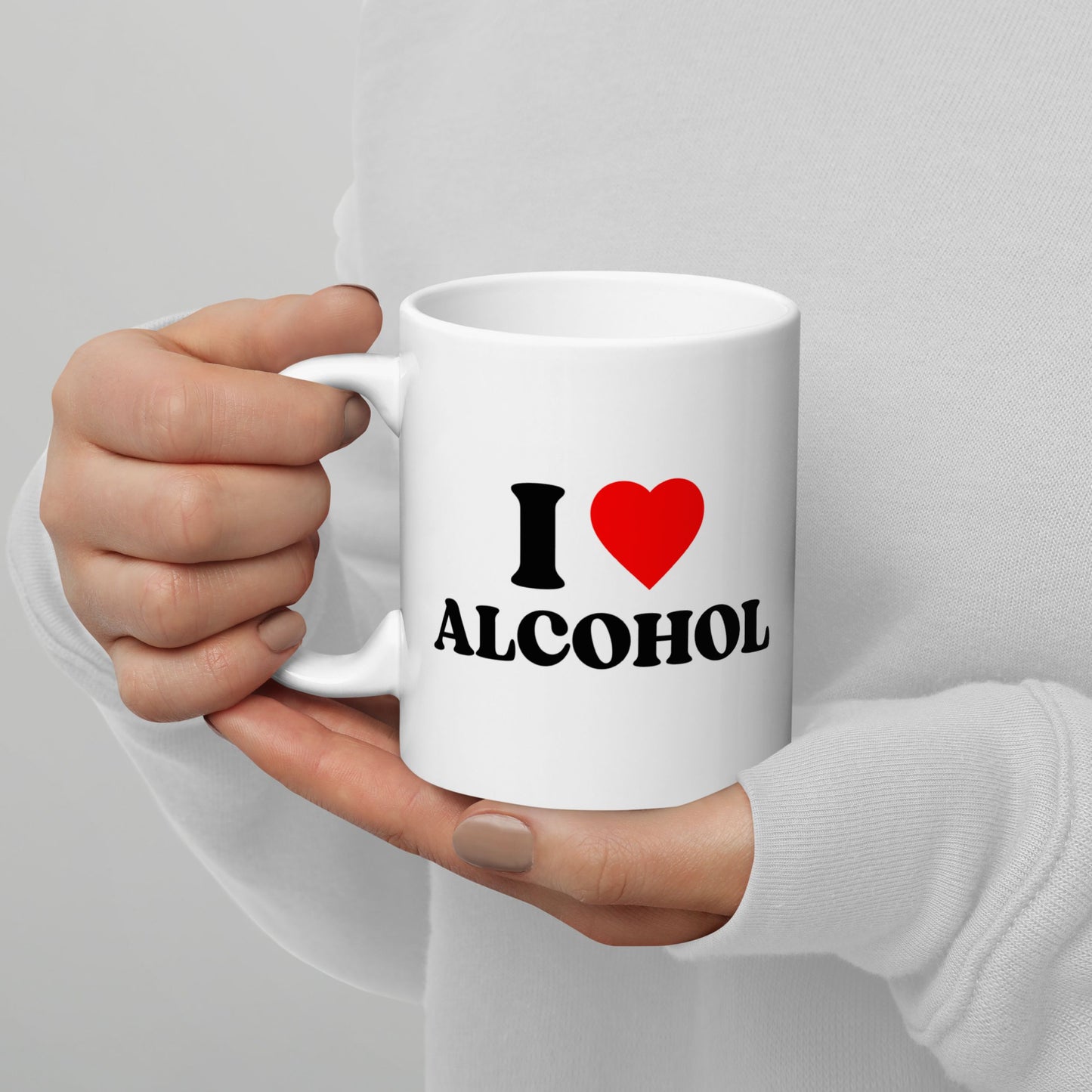 Tasse "I Love Alcohol"