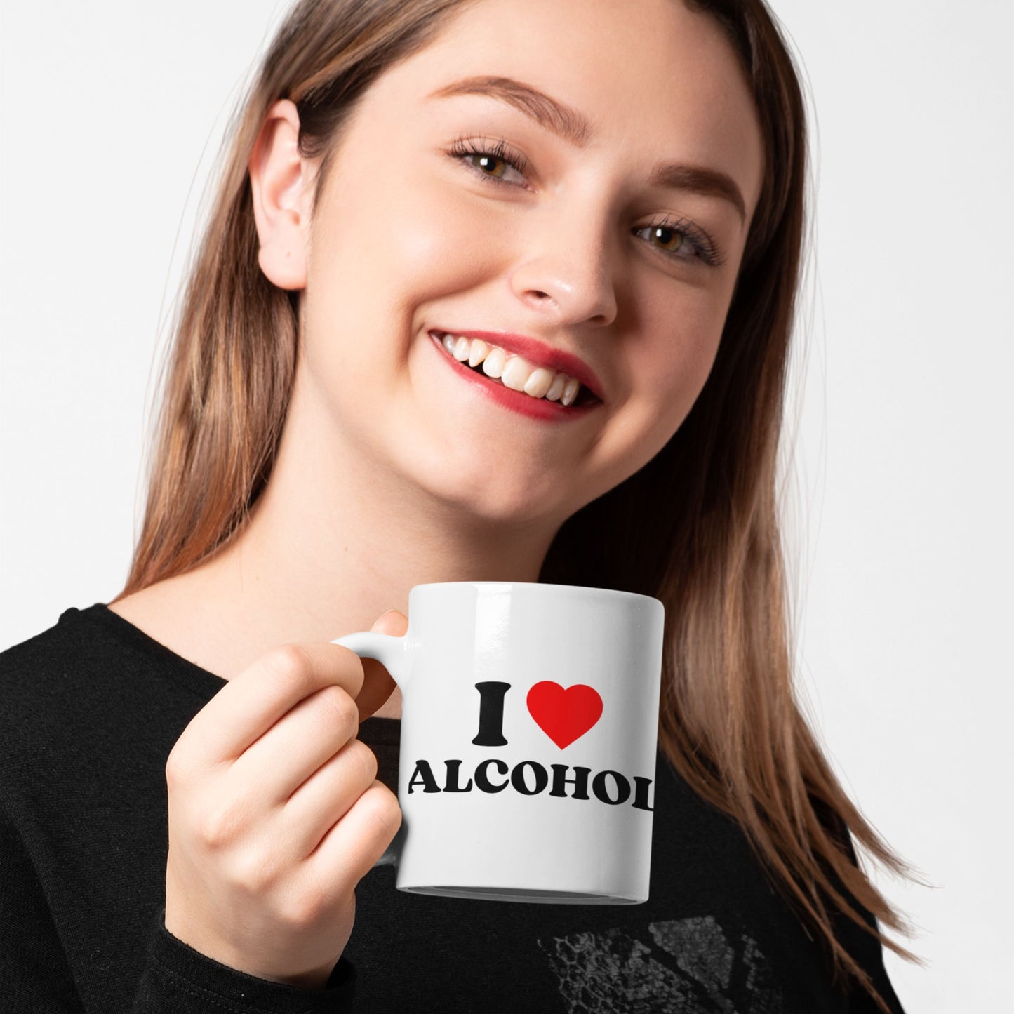 Tasse "I Love Alcohol"