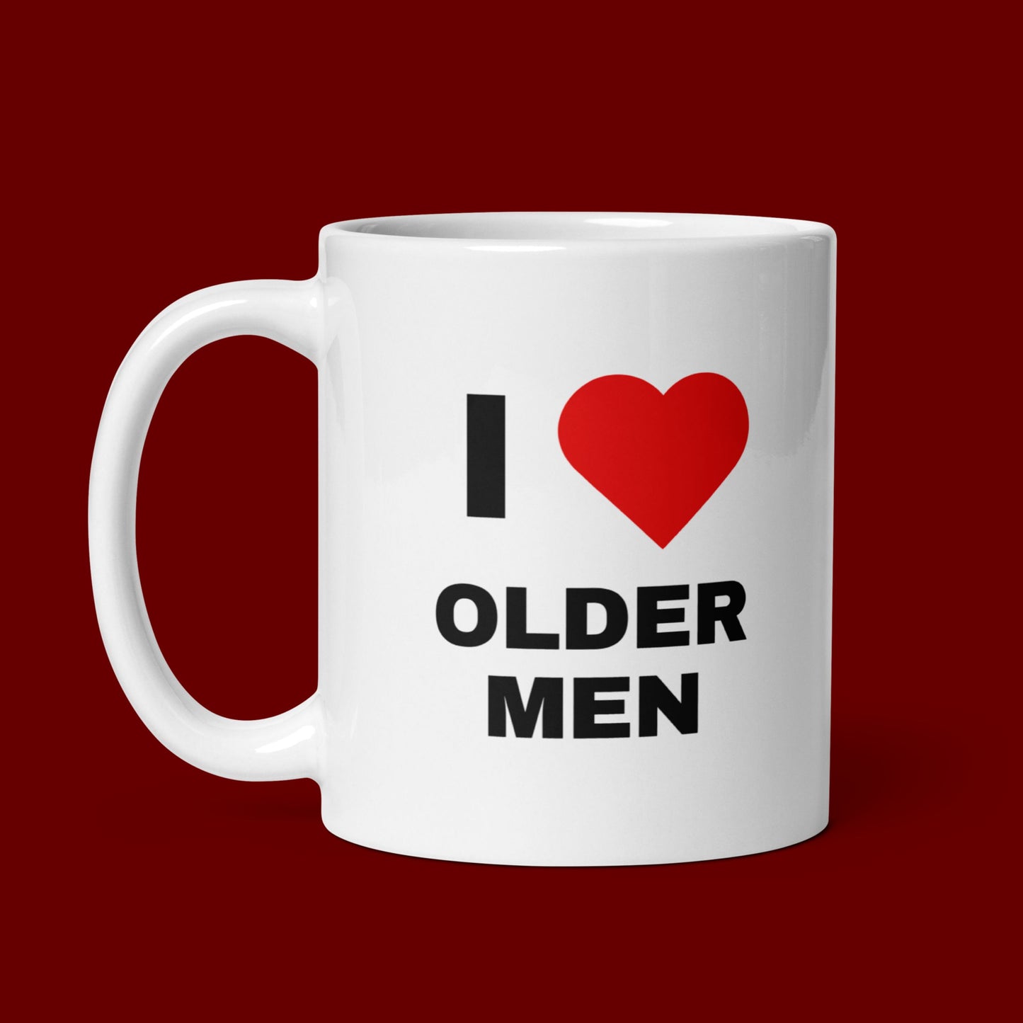 Tasse "I ❤️ Older Men"