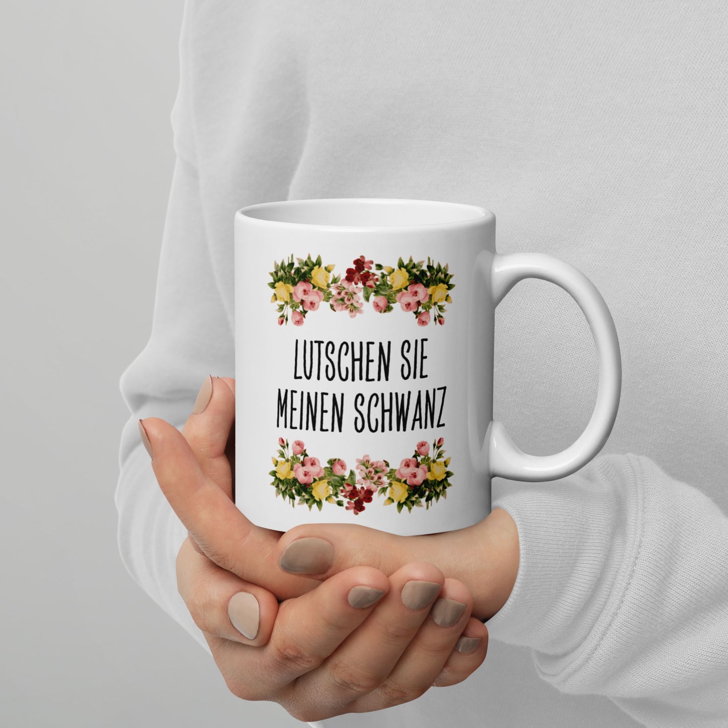 Tasse Büroausraster "Lutschen Sie Meinen Schwanz"