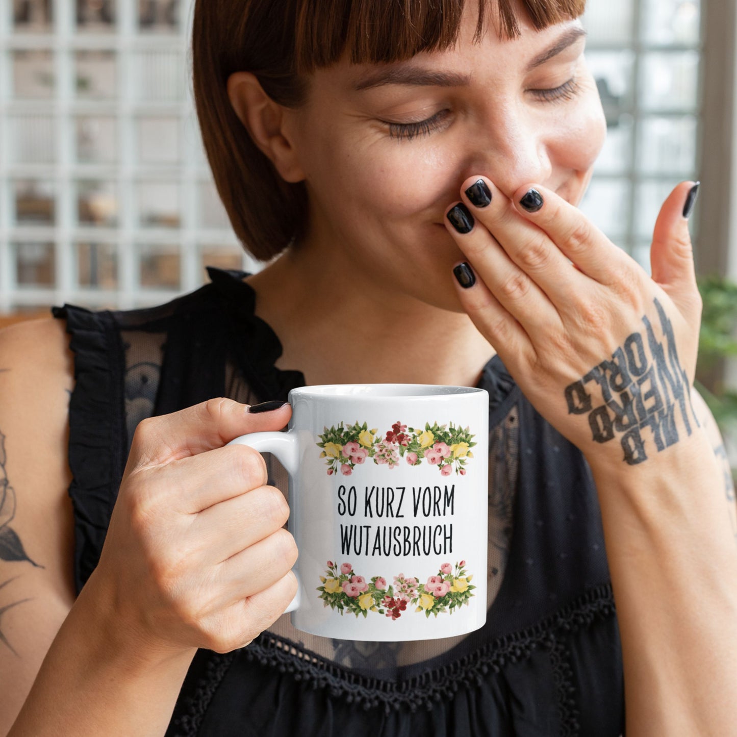 Tasse Büroausraster "So Kurz Vorm Wutausbruch"