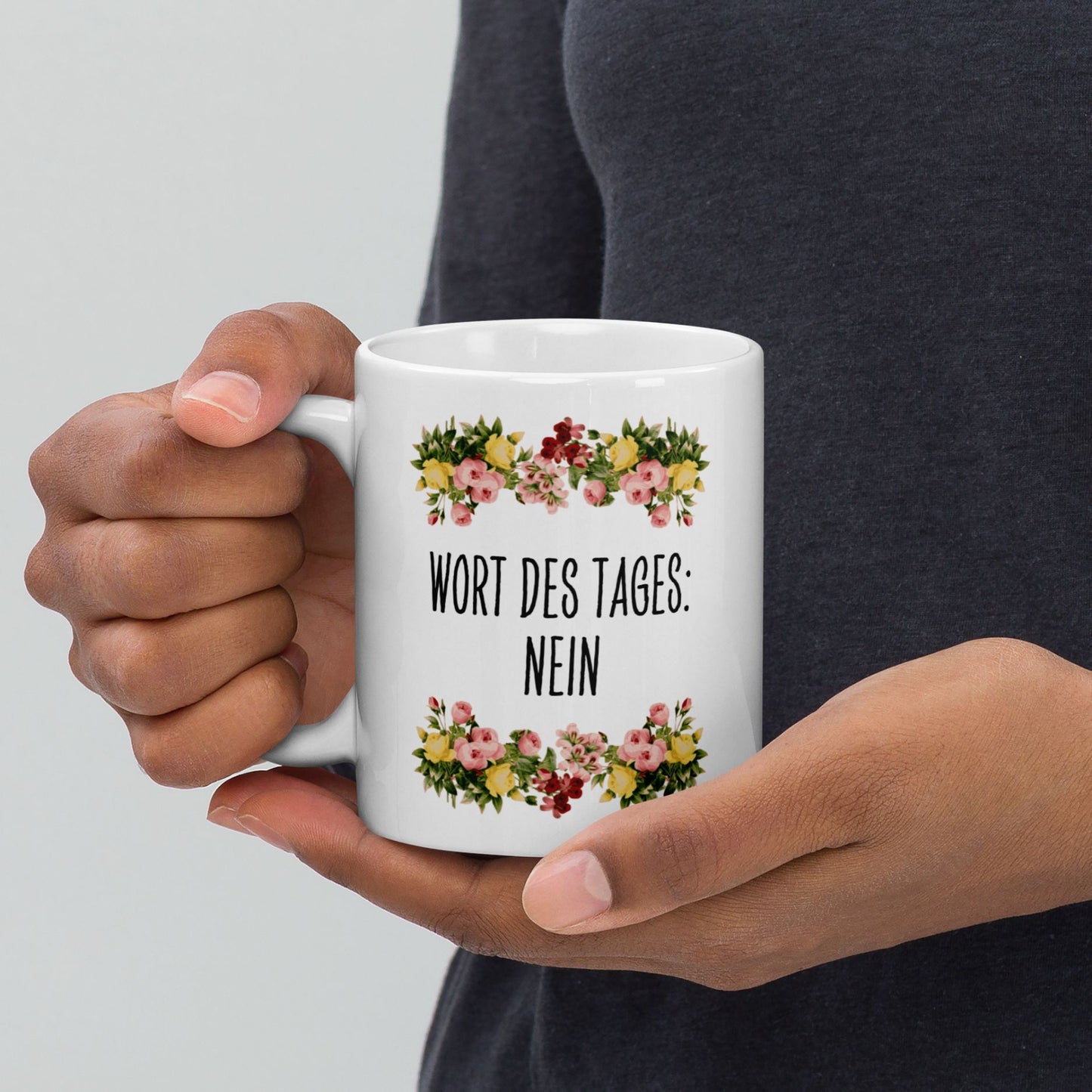 Tasse Büroausraster „Wort Des Tages: Nein“