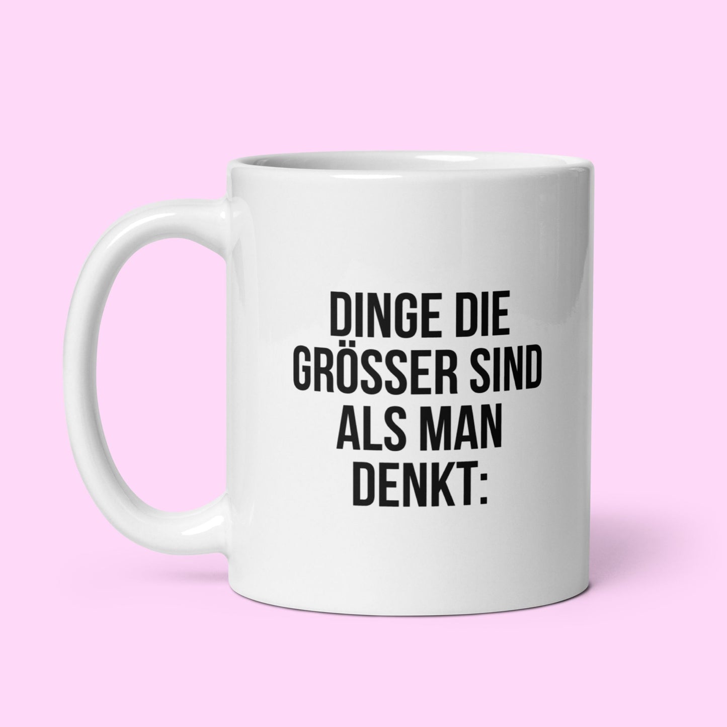 Tasse "Das Ego Eines Mannes"
