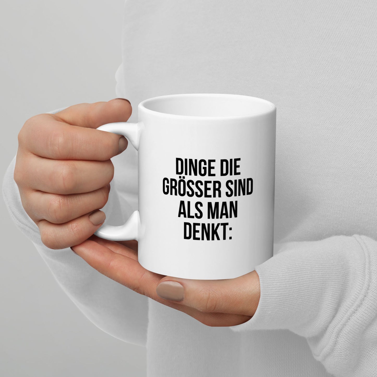 Tasse "Das Ego Eines Mannes"