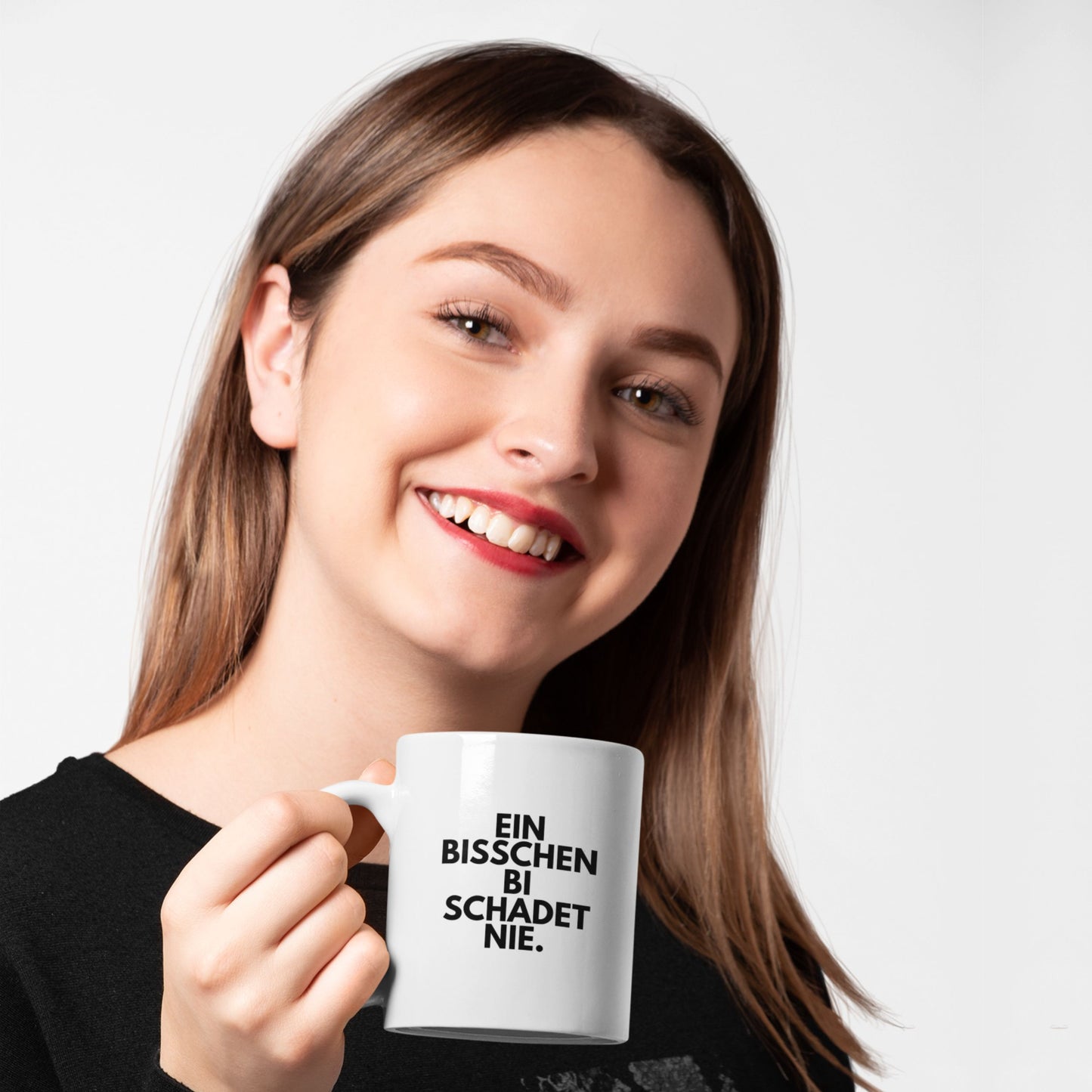 Tasse "Ein Bisschen Bi Schadet Nie."