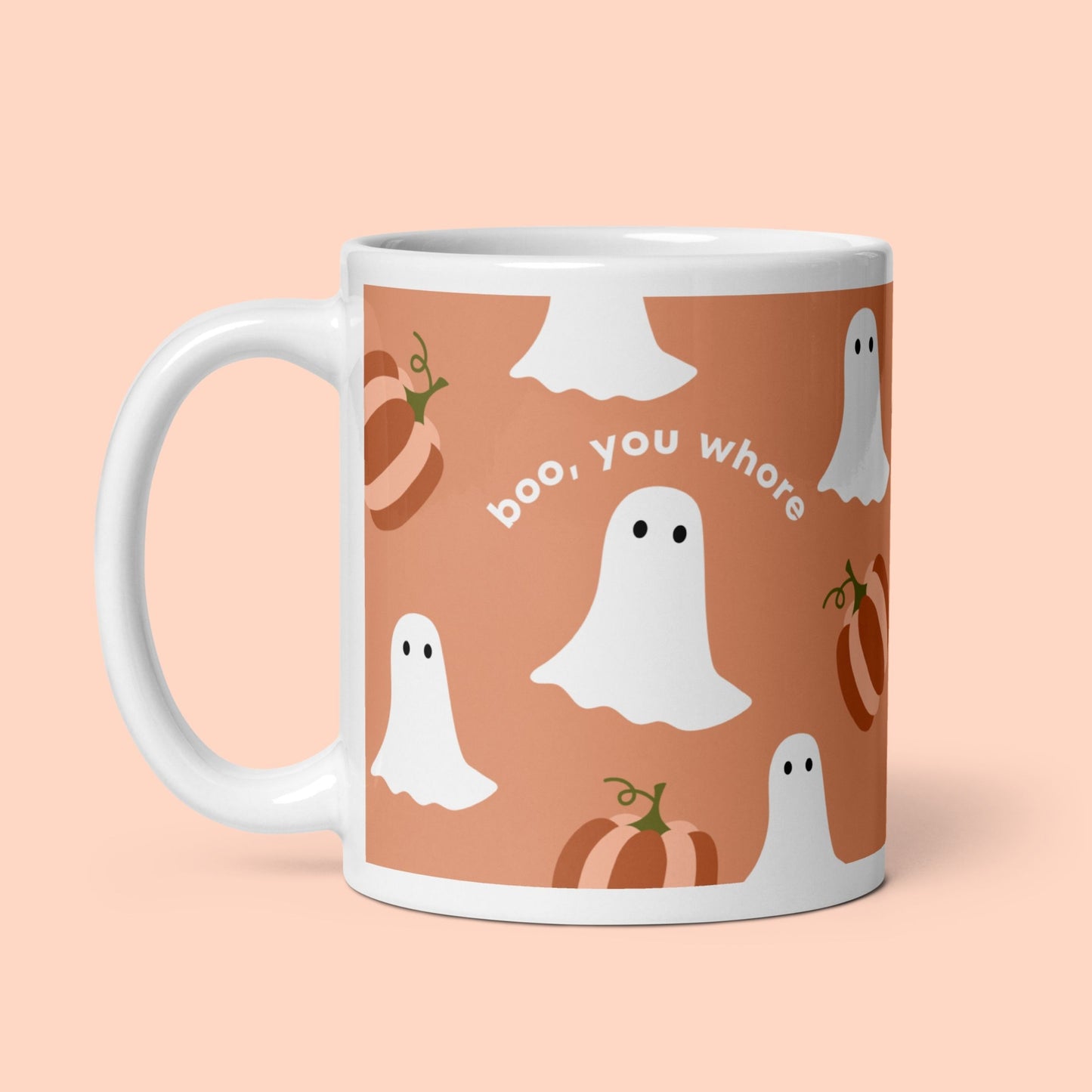 Tasse "Boo, You Whore" Halloween