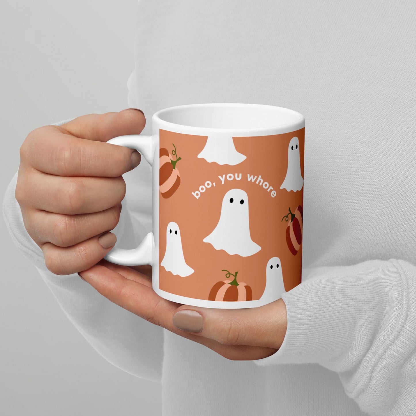 Tasse "Boo, You Whore" Halloween