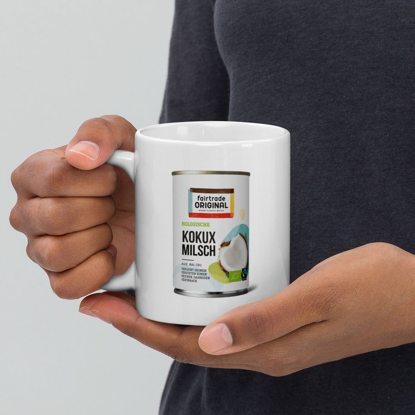 Tasse "Kokuxmilsch & Cola Zerrrooo"