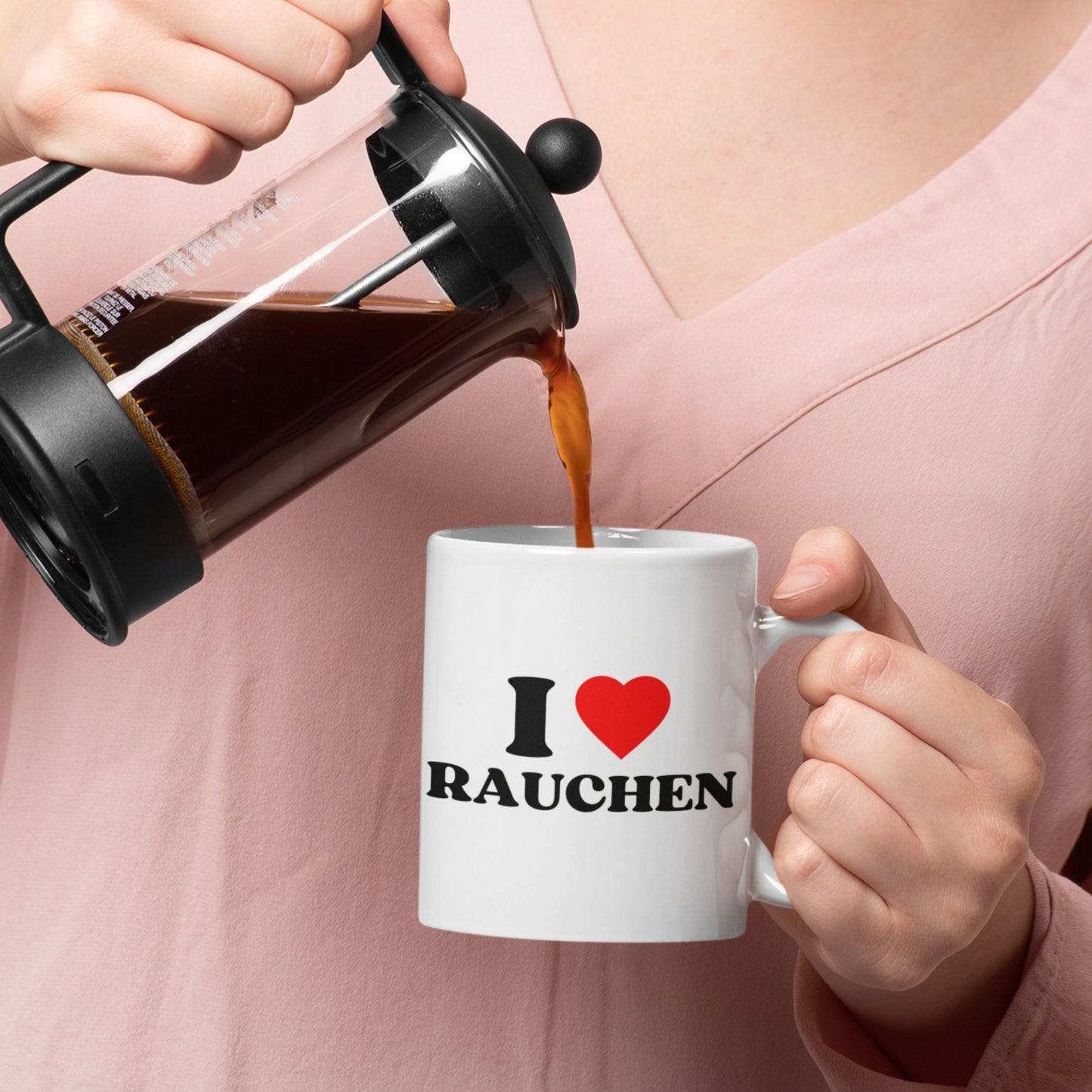 Tasse "I Love Rauchen"