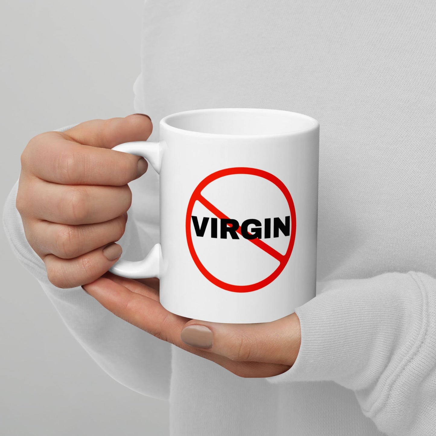 Tasse "No Virgin"