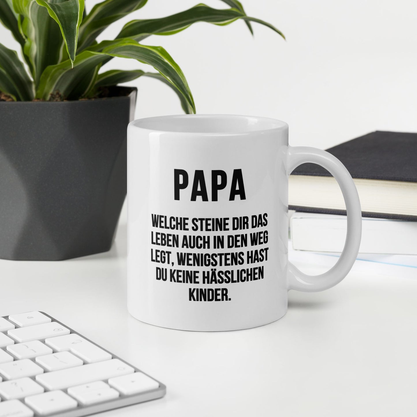 Tasse "Keine Hässlichen Kinder" Vatertag
