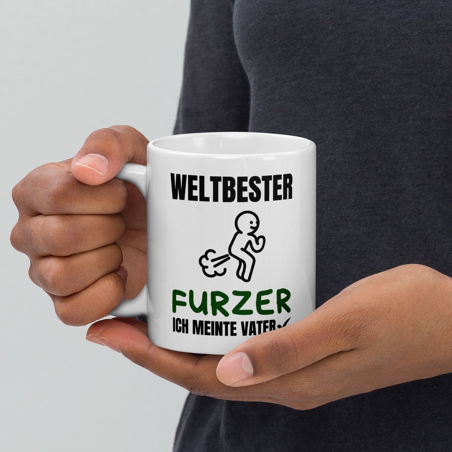 Tasse "Weltbester Furzer / Vater" Vatertag