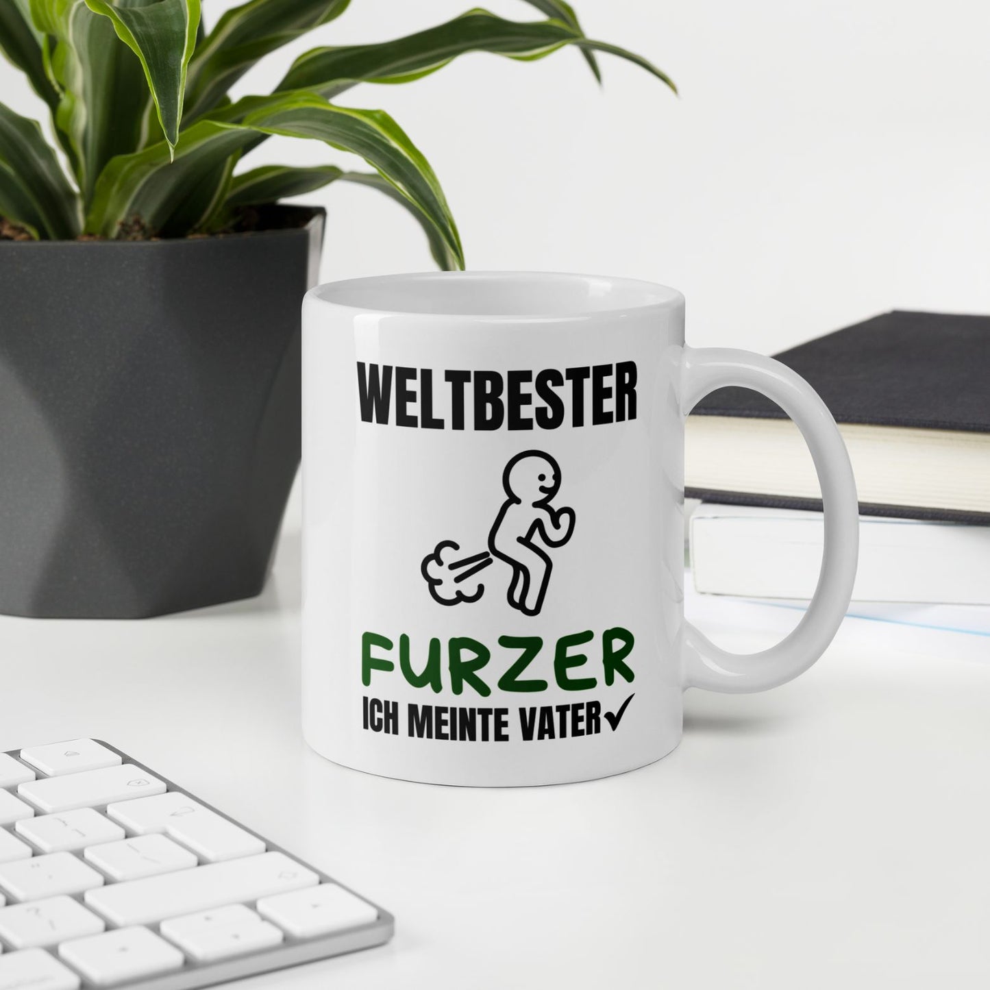 Tasse "Weltbester Furzer / Vater" Vatertag