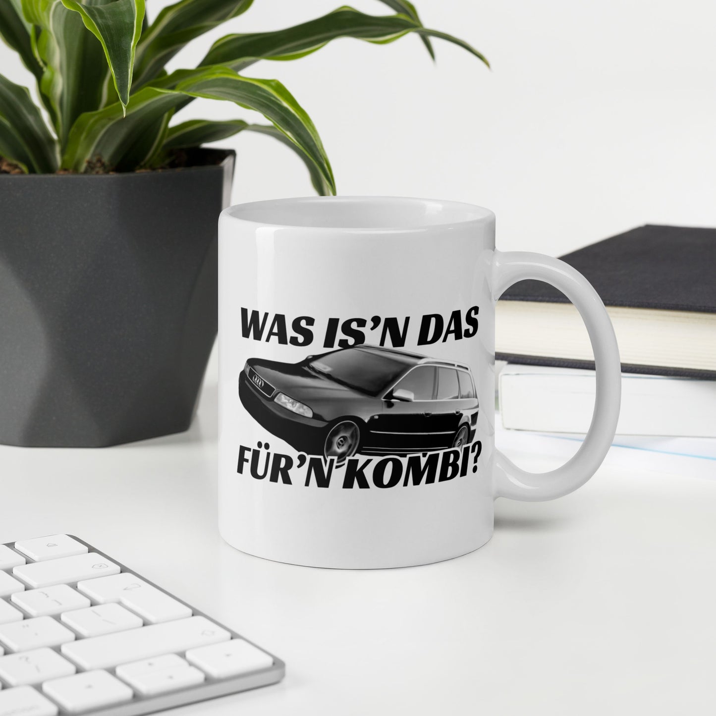 Tasse "Was Is'n Das Für'n Kombi?"