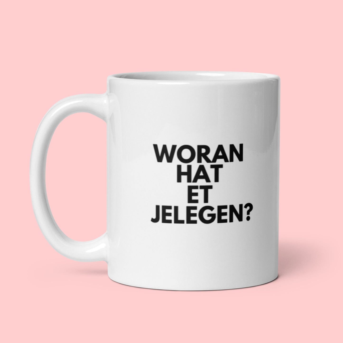 Tasse "Woran Hat Et Jelegen?"