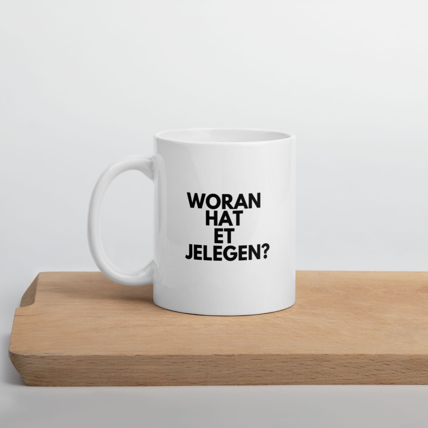 Tasse "Woran Hat Et Jelegen?"