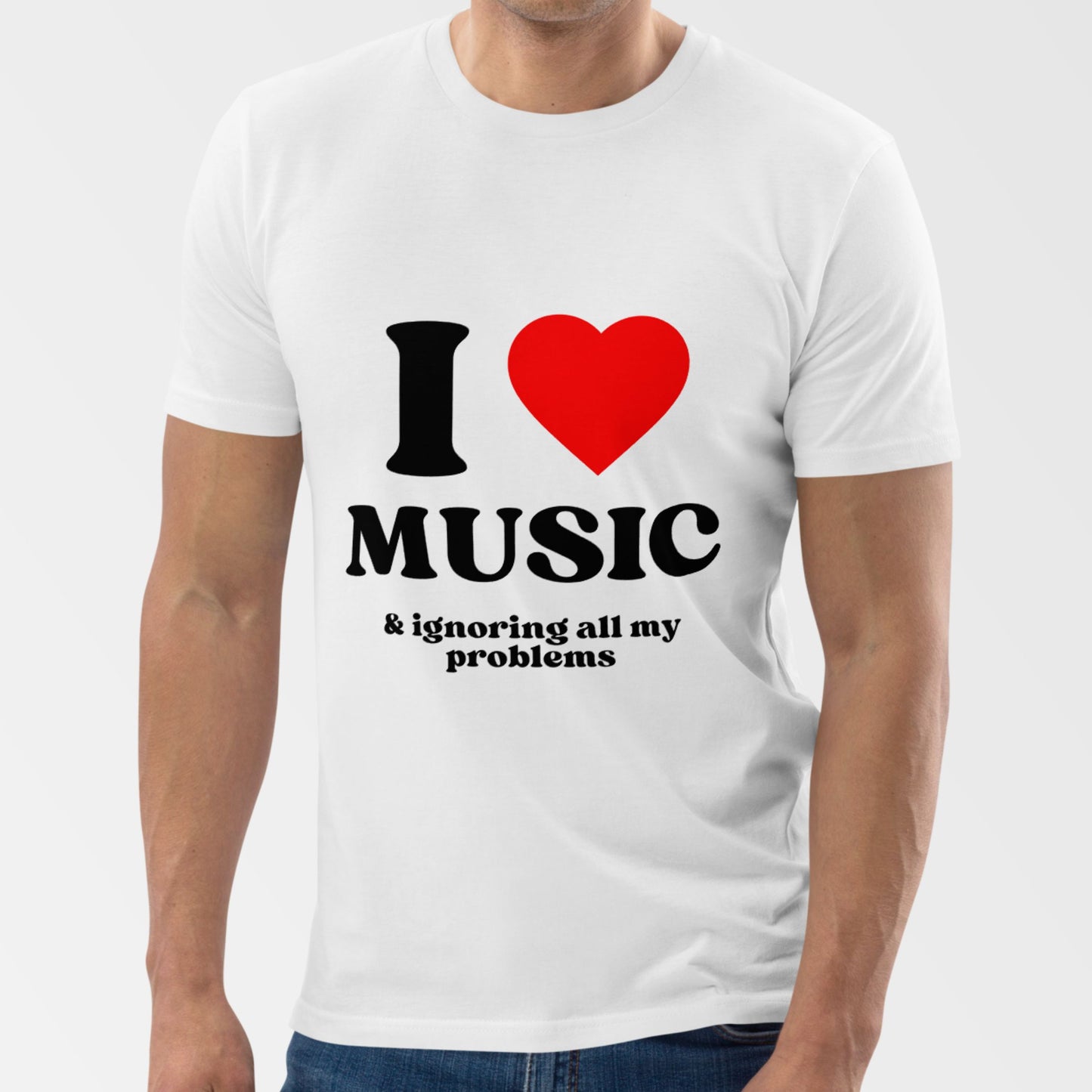 "I Love Music" | T-Shirt Unisex