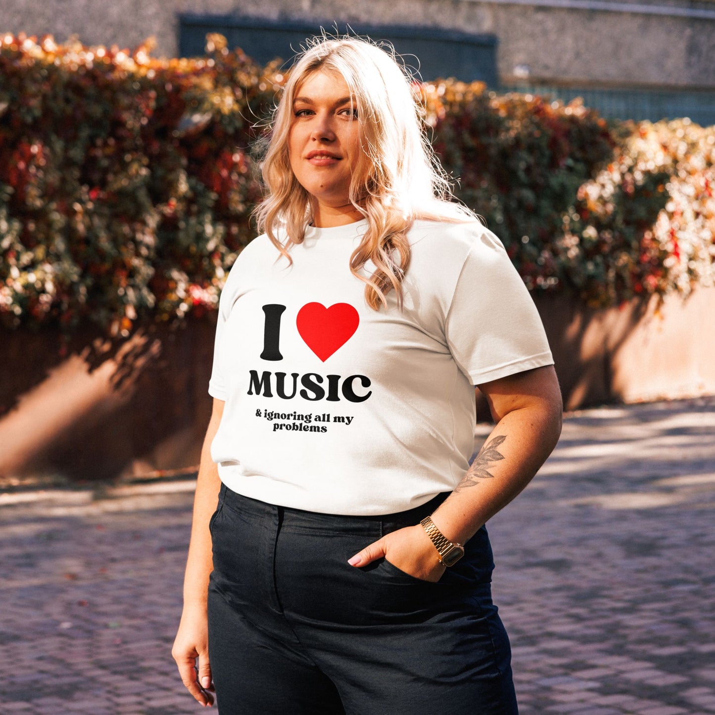 "I Love Music" | T-Shirt Unisex