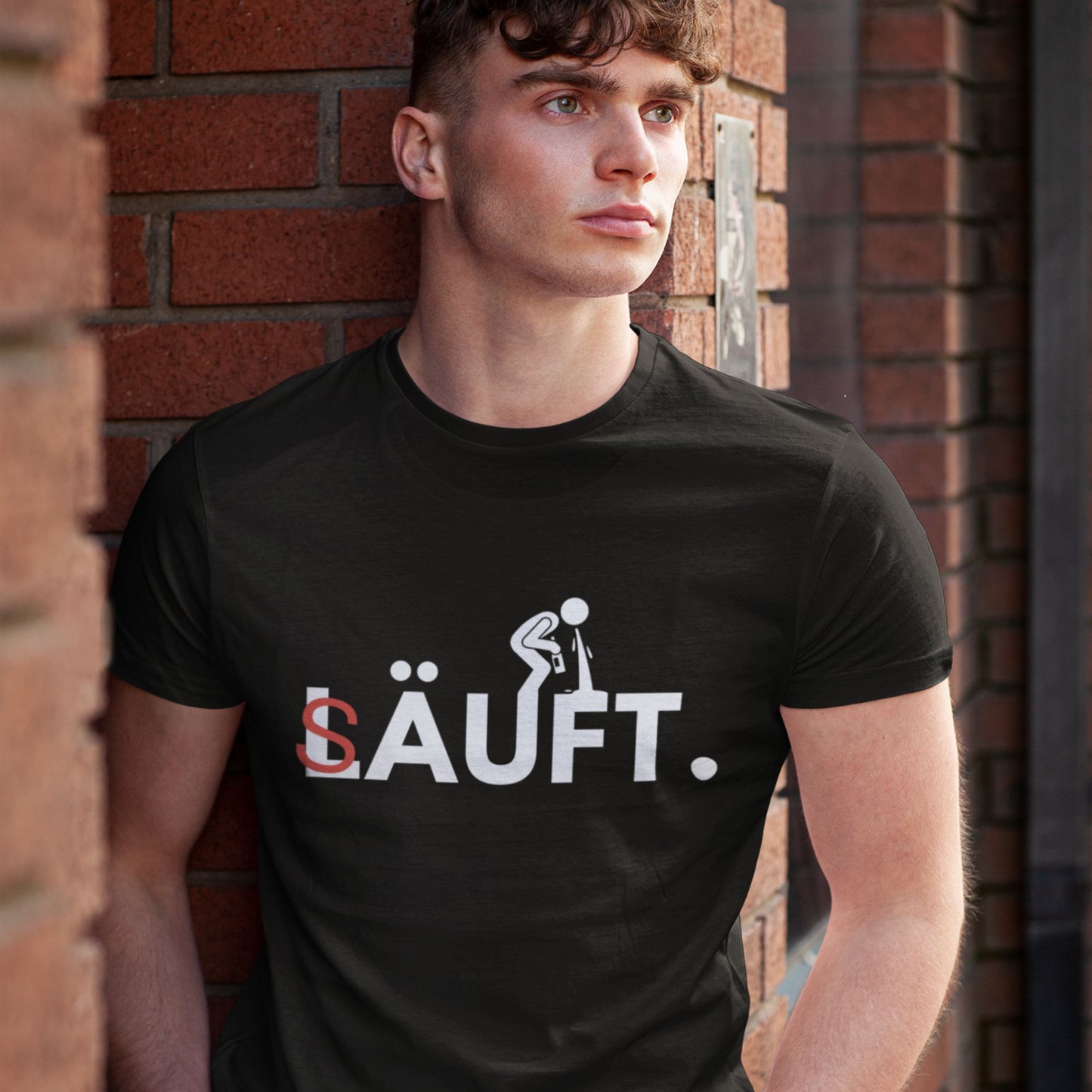 Partyshirt "Läuft/Säuft" | Unisex T-Shirt