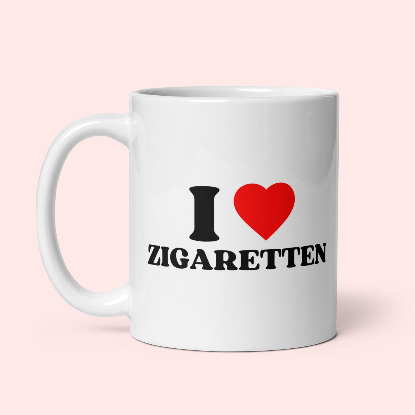 Tasse "I Love Zigaretten"