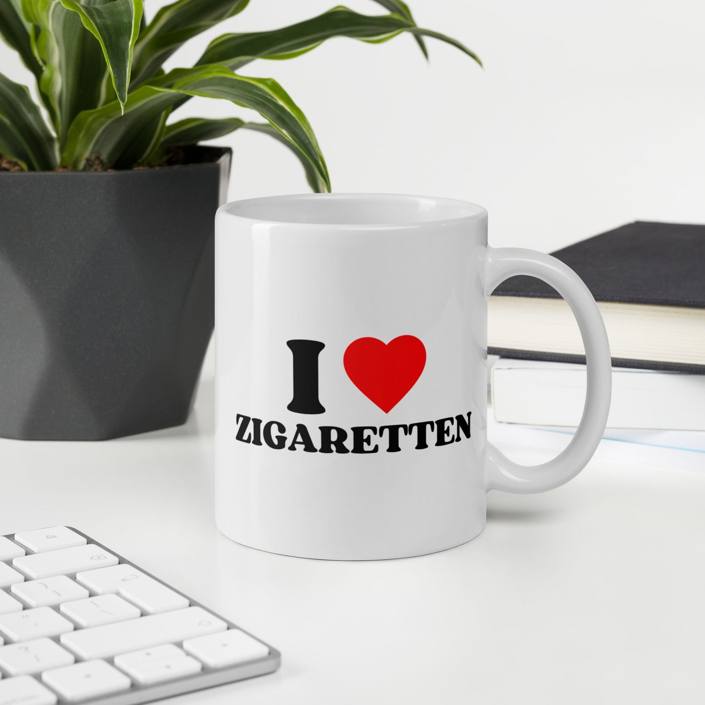 Tasse "I Love Zigaretten"