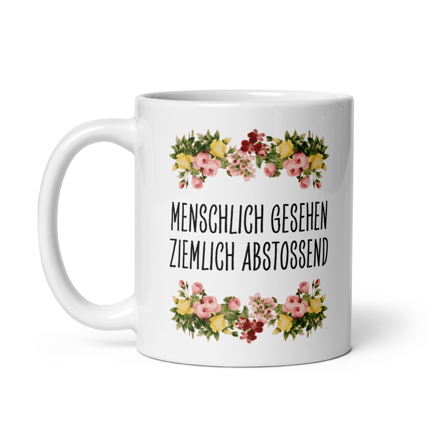 Tasse Büroausraster "Menschlich Gesehen Ziemlich Abstossend"