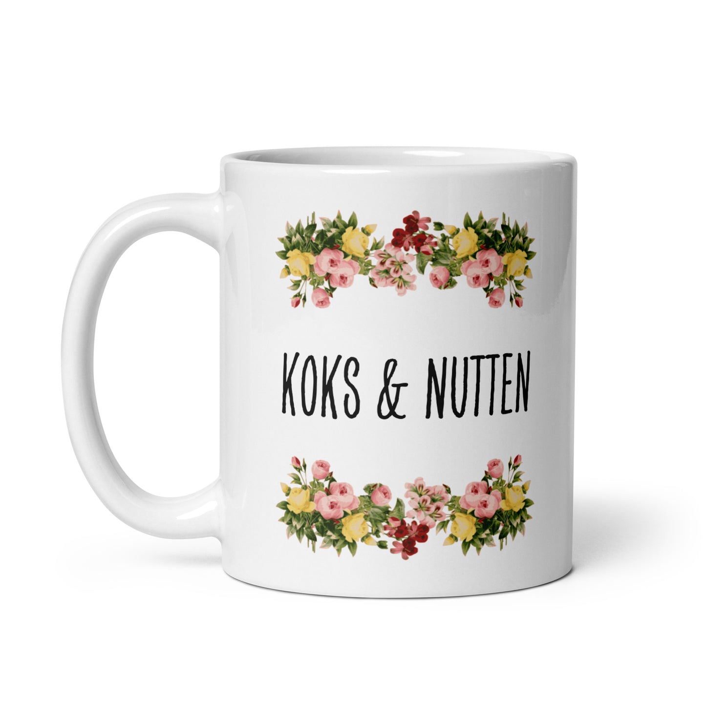 Tasse Büroausraster "Koks & Nutten"