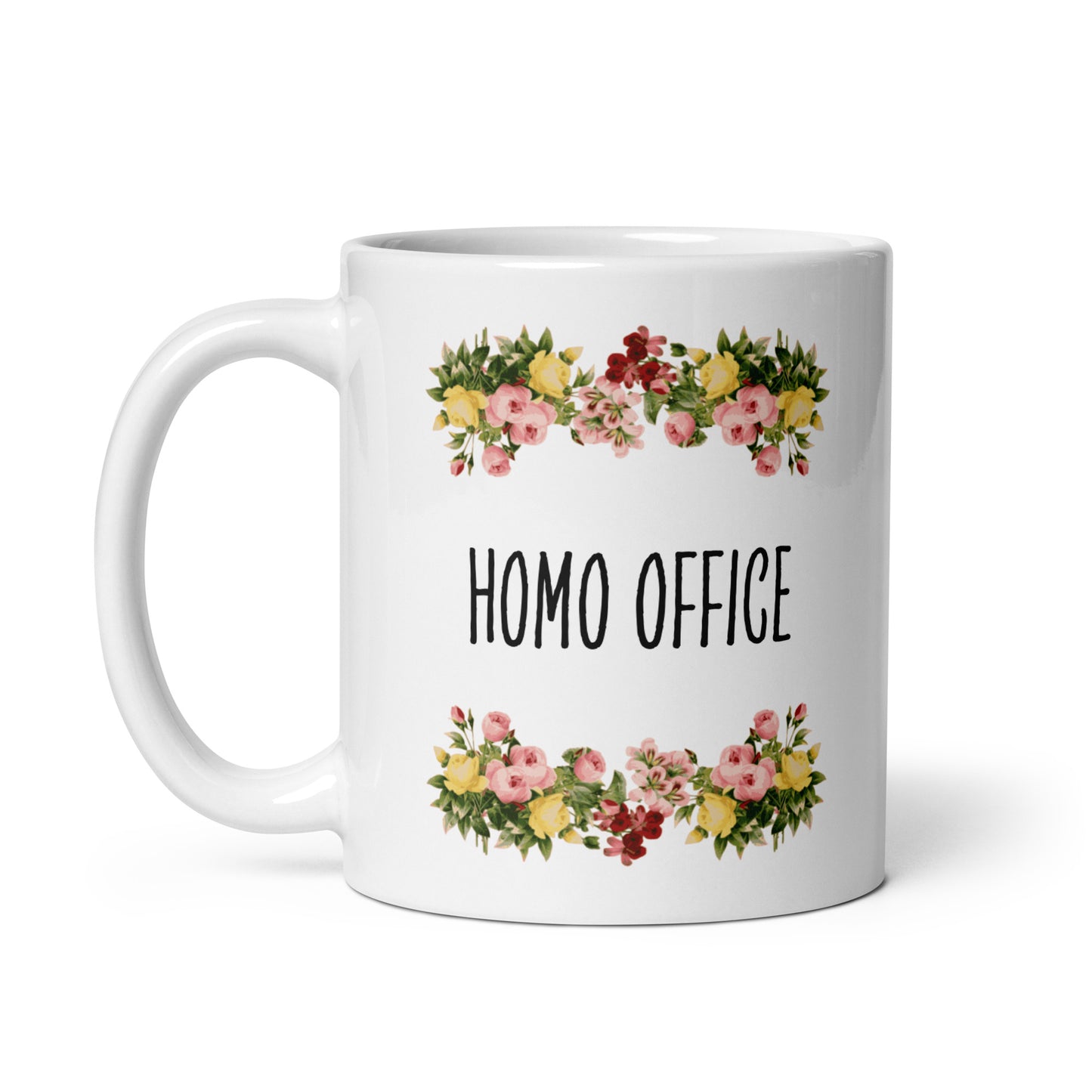 Tasse Büroausraster "Homo Office"