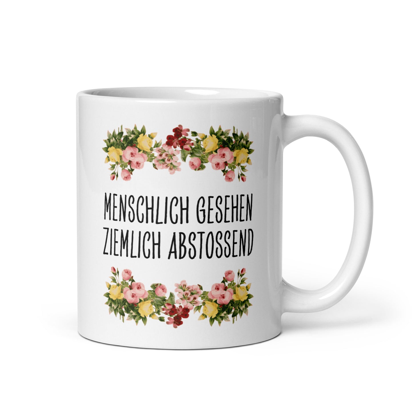 Tasse Büroausraster "Menschlich Gesehen Ziemlich Abstossend"
