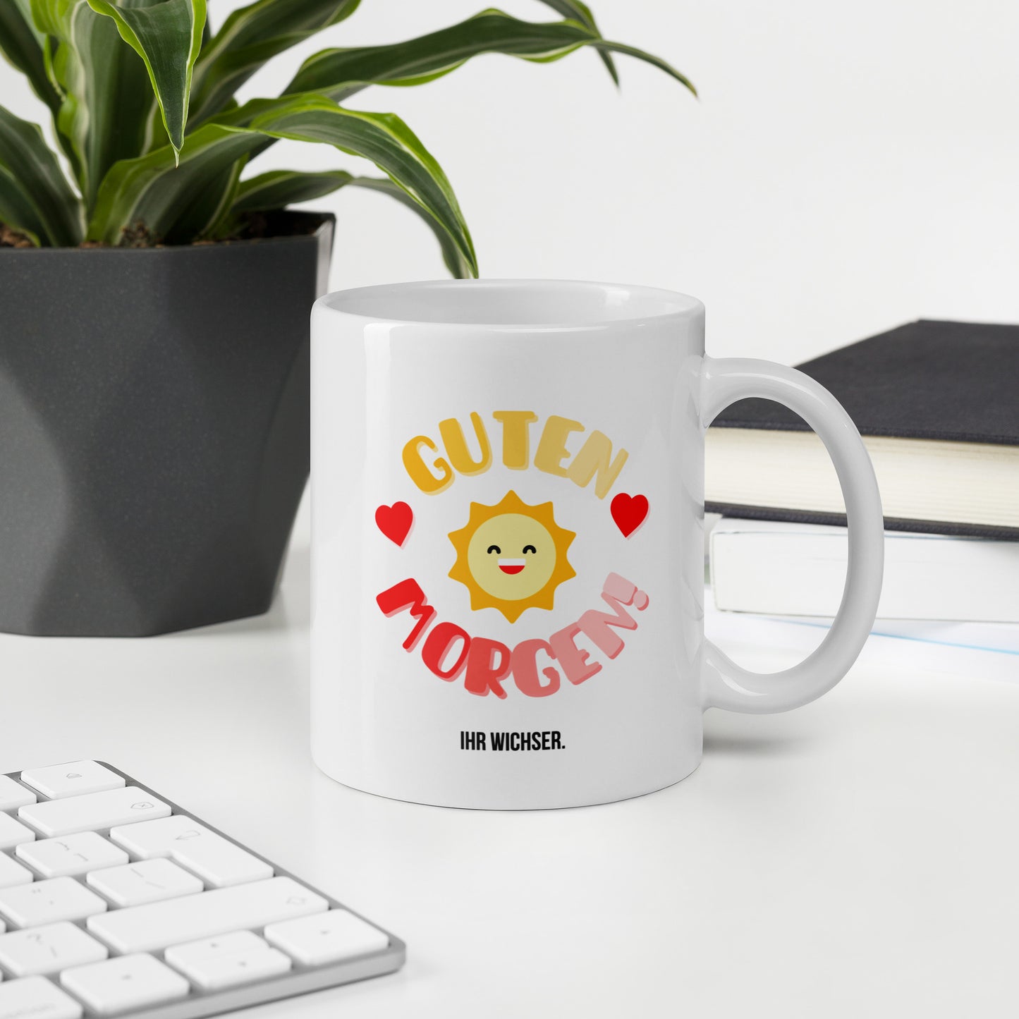 Tasse "Guten Morgen! Ihr Wichser."