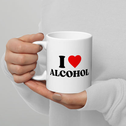 Tasse "I Love Alcohol"