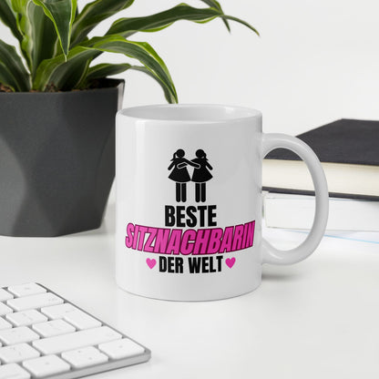 Tasse "Beste Sitznachbarin Der Welt"