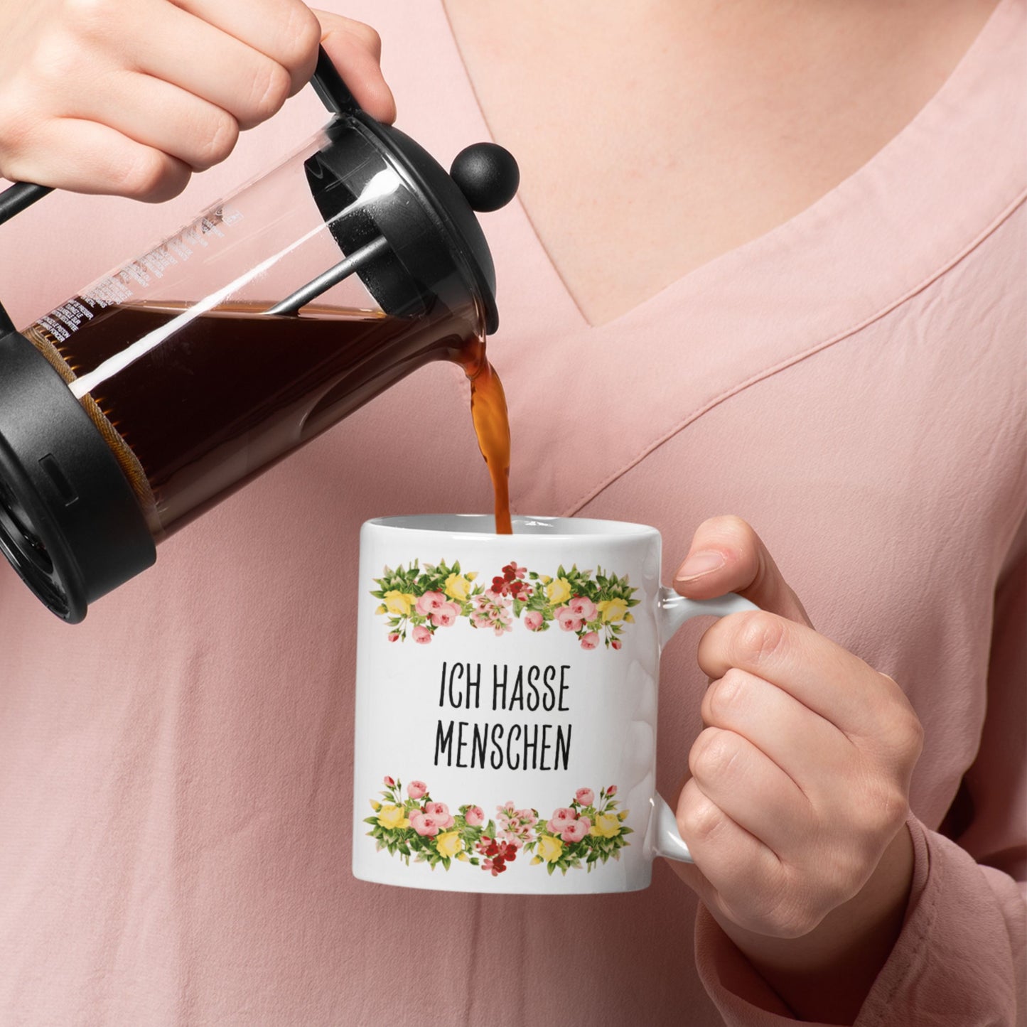 Tasse Büroausraster "Ich Hasse Menschen"