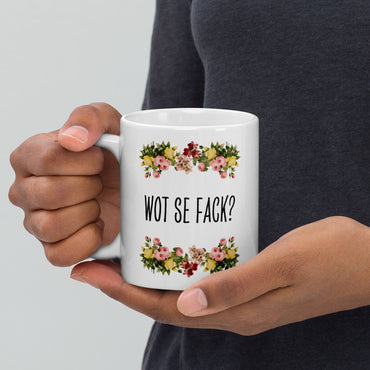 Tasse Büroausraster "Wot Se Fack?"