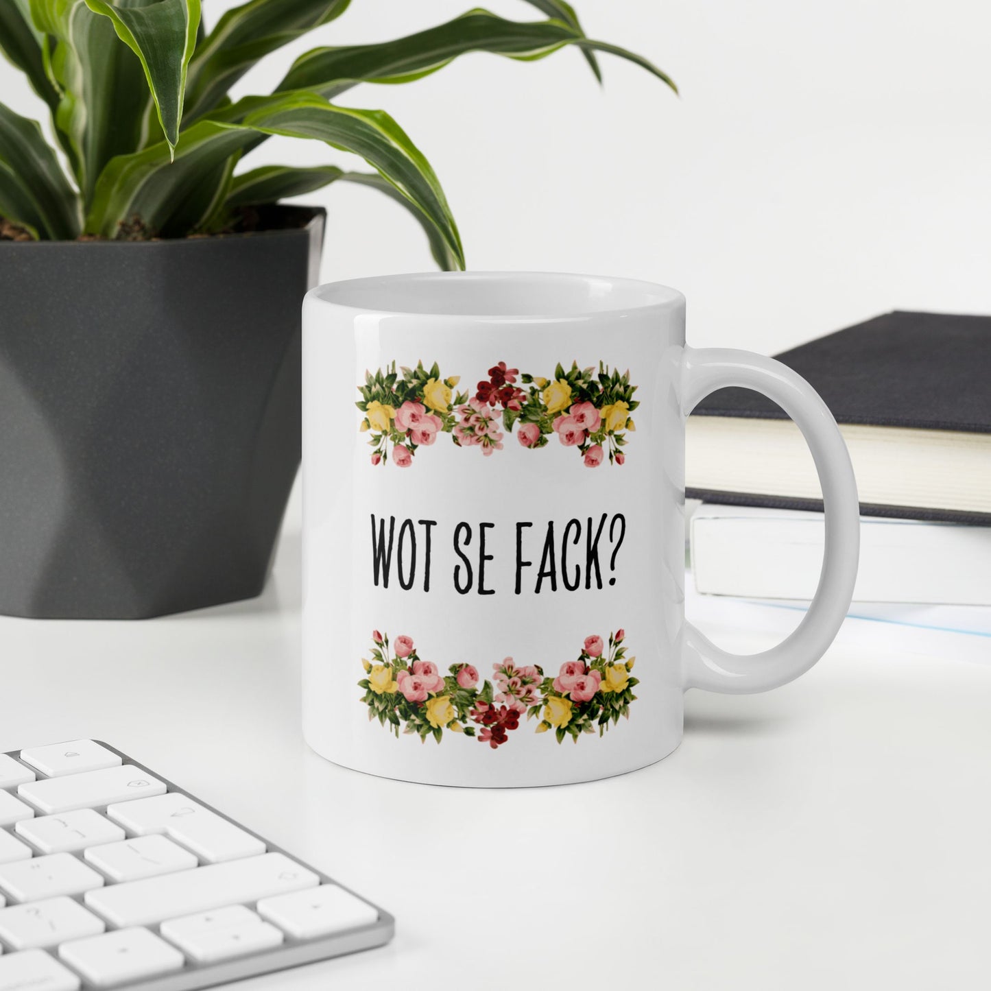 Tasse Büroausraster "Wot Se Fack?"