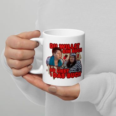 Tasse "Du Willst Ein Buch!"