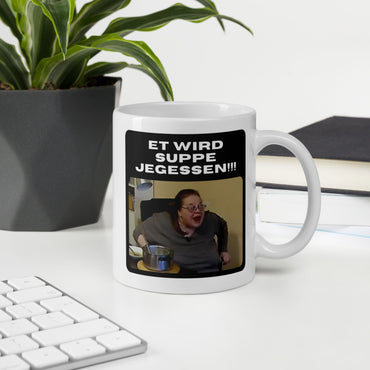 Tasse "Et Wird Suppe Jegessen!!!"