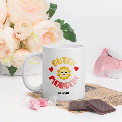 Tasse "Guten Morgen! Ihr Wichser."