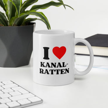 Tasse "I Love Kanalratten"
