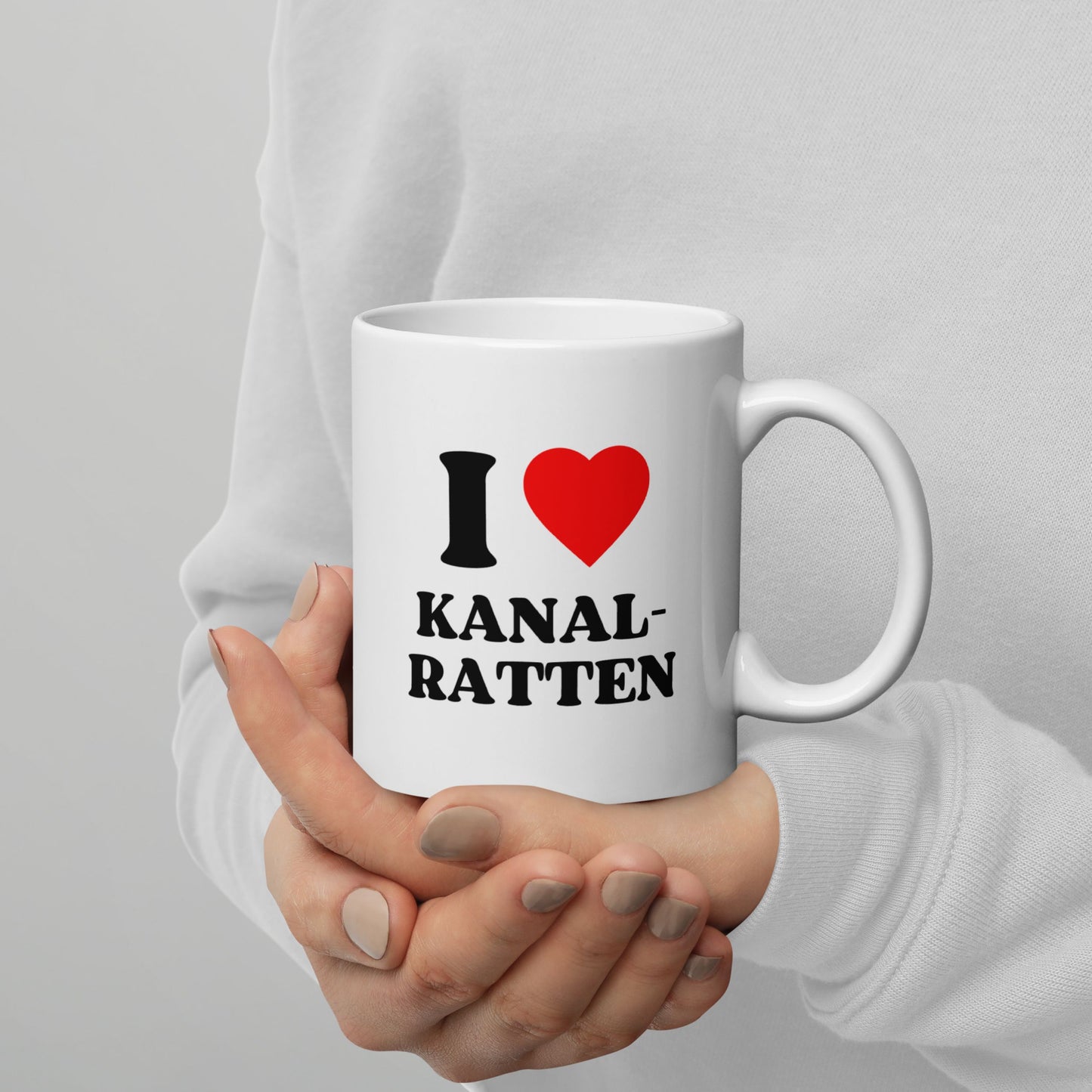 Tasse "I Love Kanalratten"