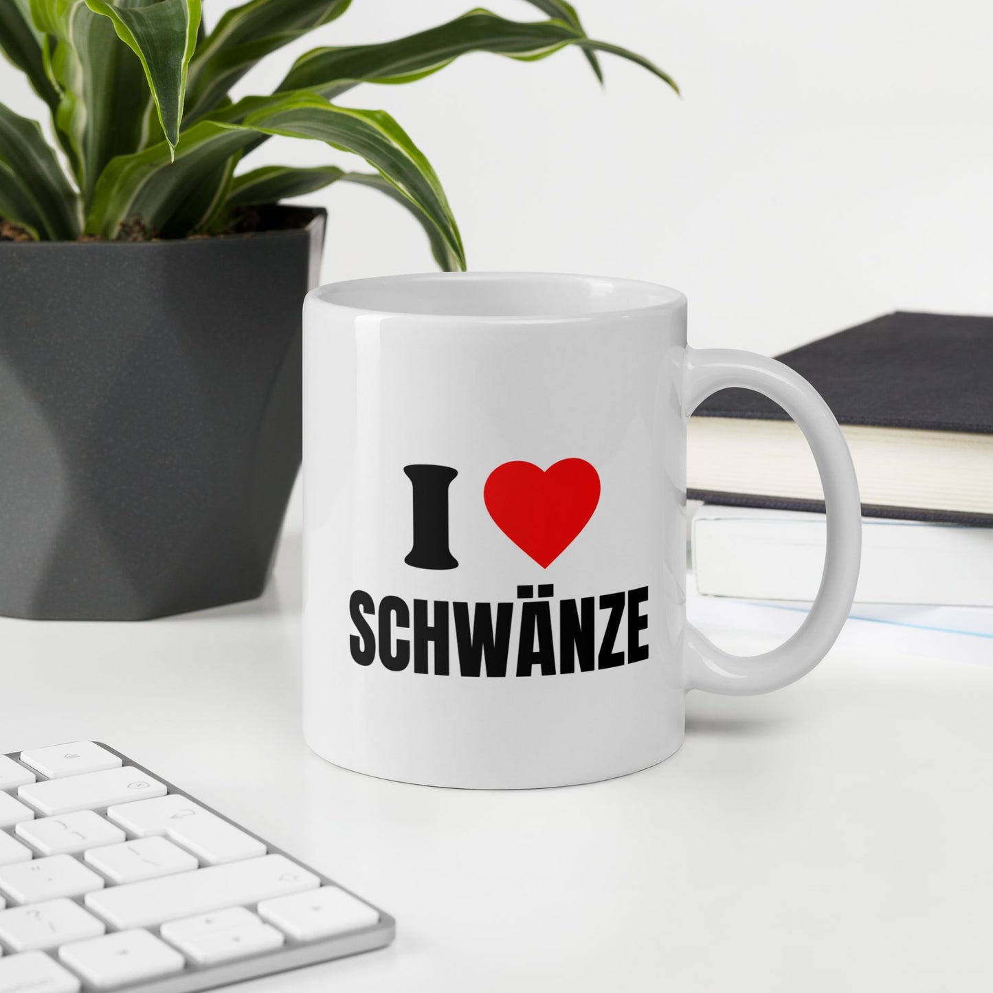 Tasse "I Love Schwänze"