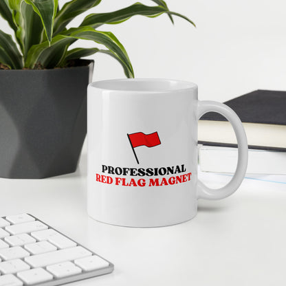 Tasse "Professional Red Flag Magnet"