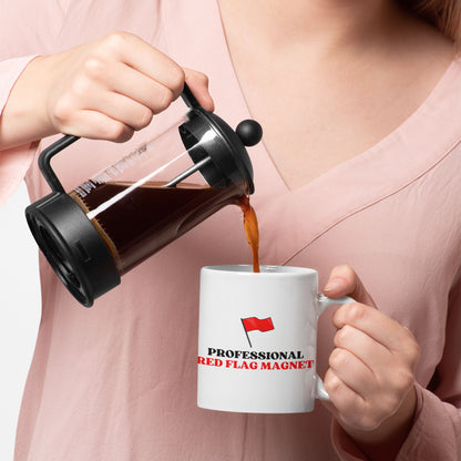 Tasse "Professional Red Flag Magnet"