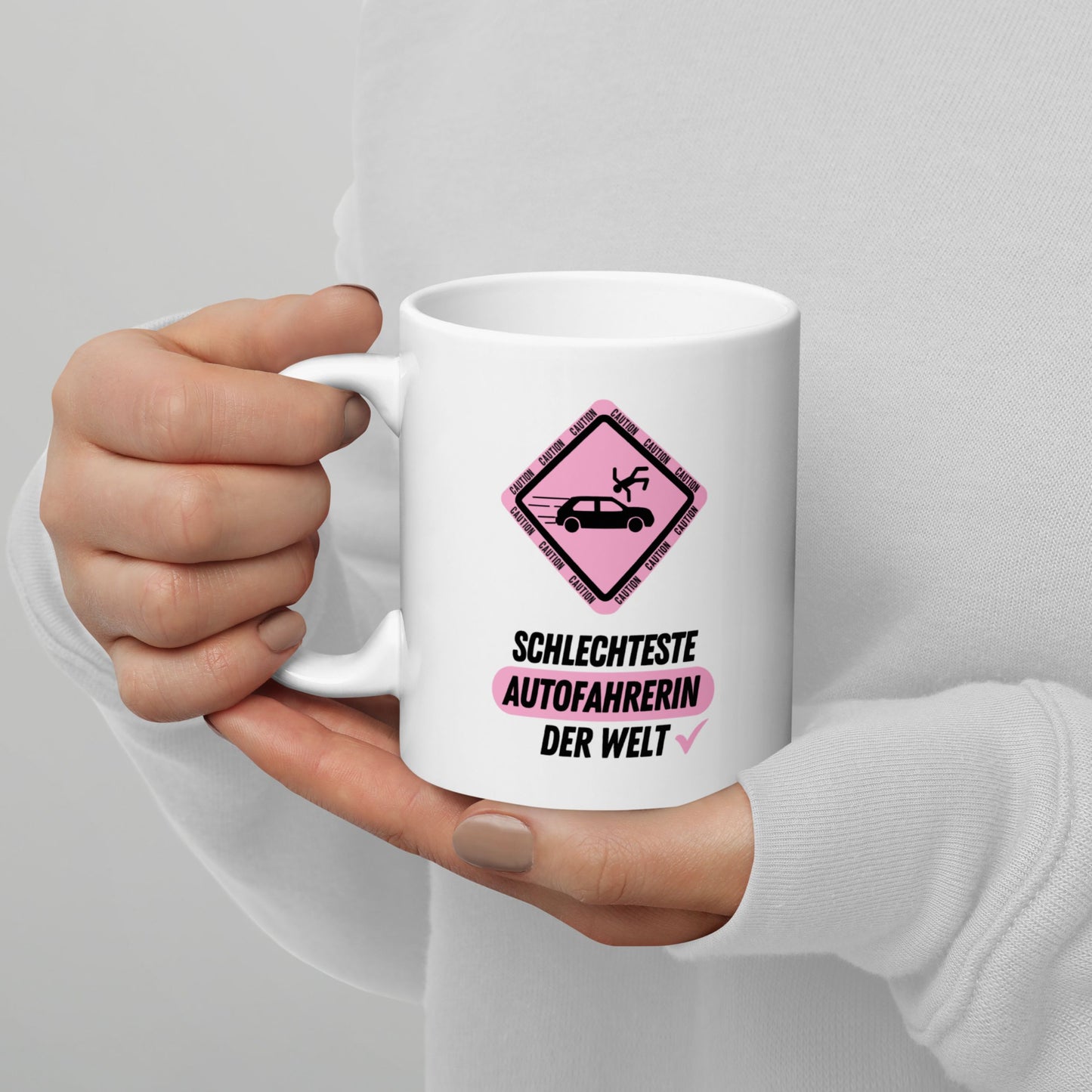 Tasse "Schlechteste Autofahrerin Der Welt"