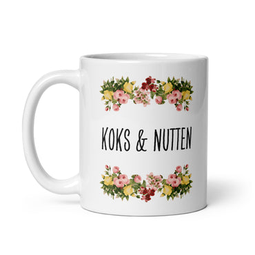 Tasse Büroausraster "Koks & Nutten"