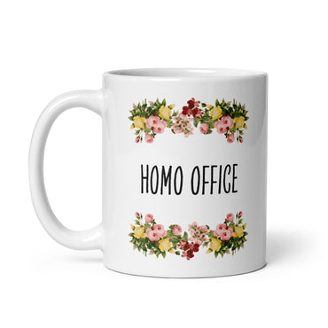Tasse Büroausraster "Homo Office"